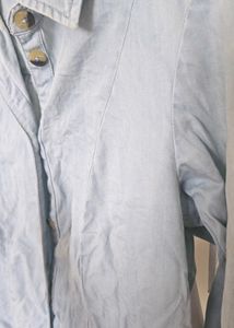 Denim Dress Cum Overlay