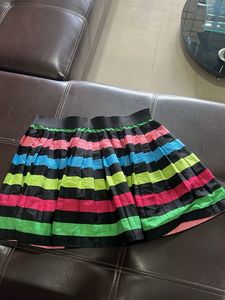 Striped Mini Skirt