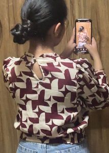 Patterned Top