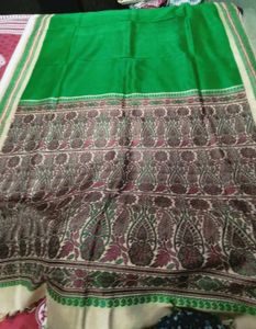 Elegant non zari silk saree