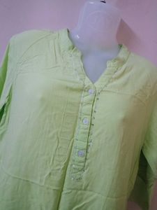 Green Tunic Top