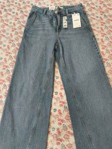 zara straight jeans