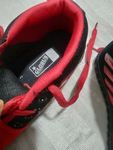 Red &amp; Black Sneakers