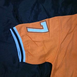 Orange KODA Jersey T-Shirt oversized