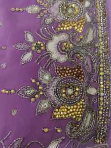Saree With Blouse Heavy