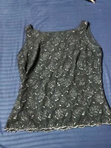 Elegant Black Tank Top