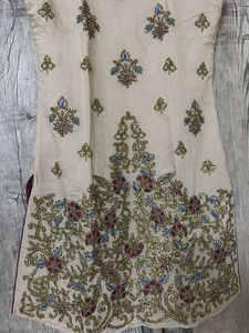 Embroidered party wear heavy Kurta set