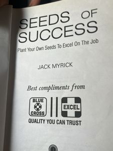 Seeds of Success - Jack Myrick