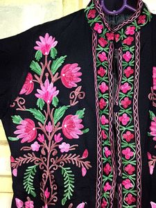 Kashmiri Embroidered Floral Jacket