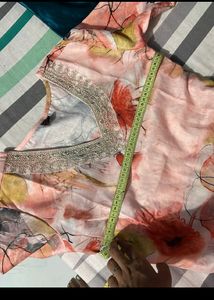 Chinnon Suit Wit Organza Dupata