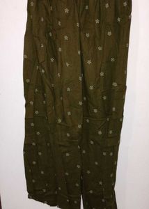 Olive Chudithar with Pant