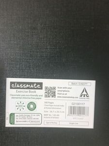 Classmate Pulse Notebook 6 Subjects