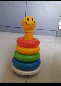 Stacking Cups, Rings And Egg Toy