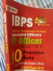 IBPS -IT OFFICER PRACTICE SETS BY CAREER LAUNCHER