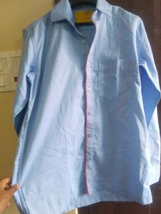 Men's Light Blue Casual Shirt