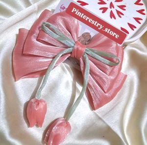 Tulip Bow And Scruchie