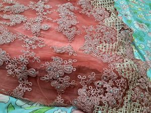 Peach Silver Embroidered Lehenga Choli