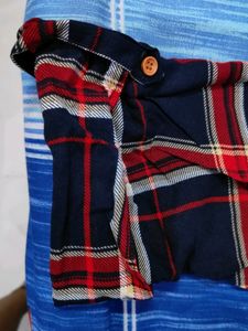 Plaid Shirt Dress