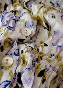 Floral White Dress