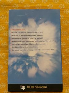 Management &amp; Business Communication Book