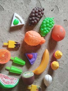 Fruits And Snacks Set
