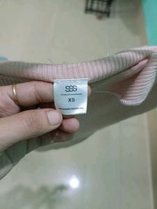 SSS Cute Pink Ruffle Top