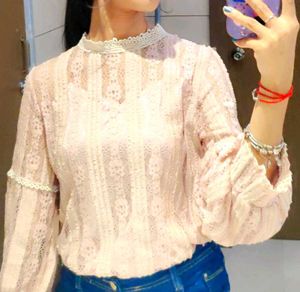 Lace Detail Top