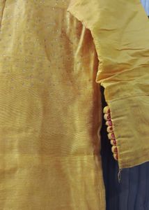 Elegant Yellow Kurta with Dupatta