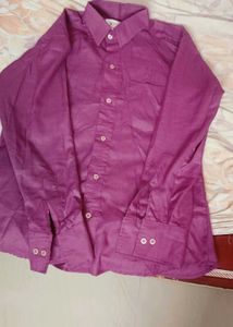 Purple Casual Shirt