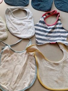 Cotton Baby Bibs Bundle