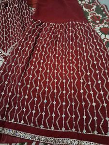 Heavy Party Wear Sharar Dress