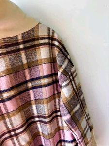 Plaid Hoodie Sweatshirt