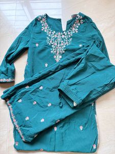 Embroidered Kurta Set