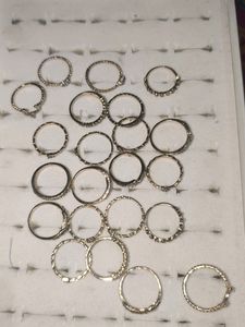 22 Pc Fancy Rings