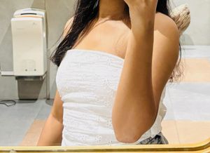 White Eyelet Tie Bandeau Top