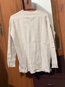 Beige Mock Neck pullover