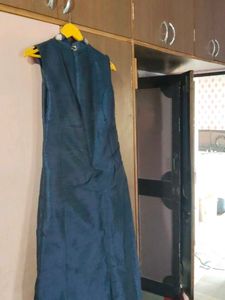Stylish Navy Sleeveless Dress