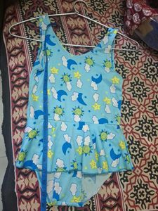 2-4 Year Girls Swimming Costume