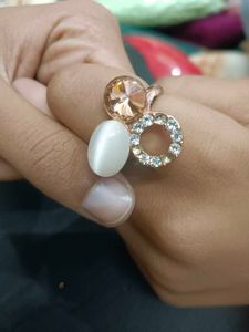 Butterfly Hair Clip , with ring and pendant