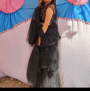 Elegant Black Lehenga Choli