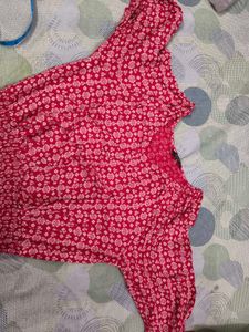 Hawt brand red crop top for women in xl size