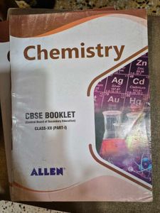 Allen Chemistry CBSE Booklet - Class XII