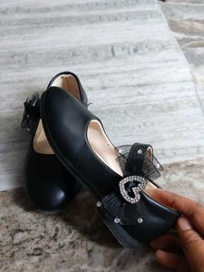 Girls Black Dress Shoes