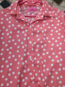 Women Polka Dots Shirt