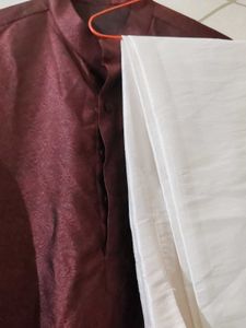 Maroon Kurta Set