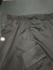 Black BMW Track Pants