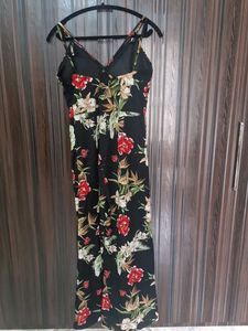 Floral Print Jumpsuit