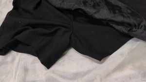 Black Pleated Skorts 🖤✨(Short+ Skirt)
