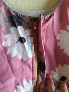 Pink Floral Dress