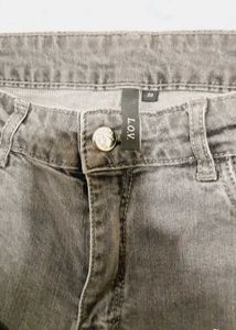 Gray Denim Jeans